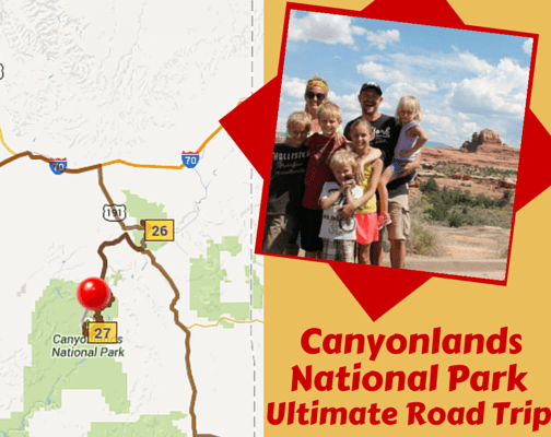 Big Family Travel to Canyonlands National Park