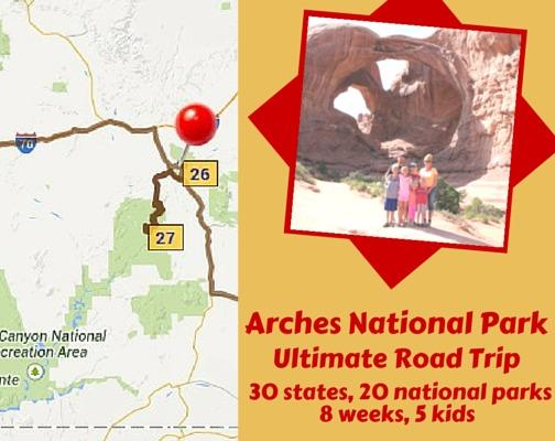 Big Family Travel to Arches National Park