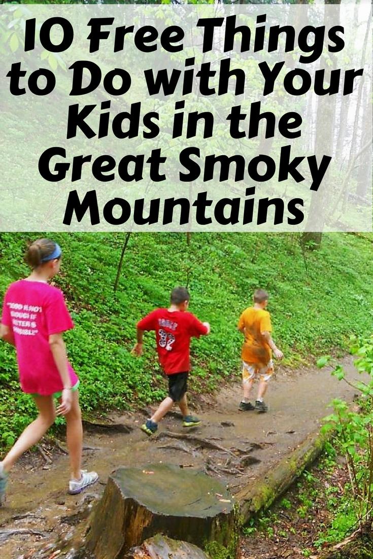 free things to do with kids in great smoky mountians