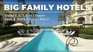 big family hotels sleep 5 6 7 8 in one room