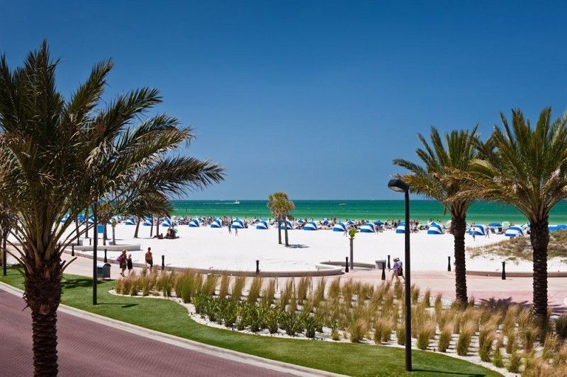 Hyatt Regency Clearwater Beach Resort with expansive beachfront access and iconic rooftop pool overlooking the Gulf of Mexico