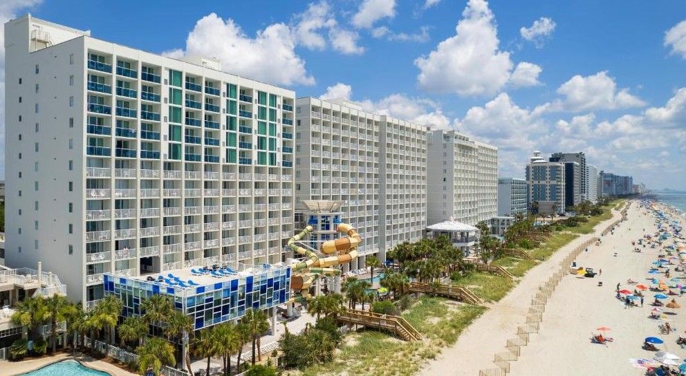 beachfront crown reef resort includes a waterpark