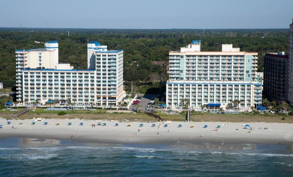 beach coastline at dunes village resort