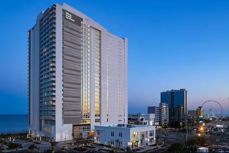hilton grand vacations club ocean enclave close to myrtle beach boardwalk