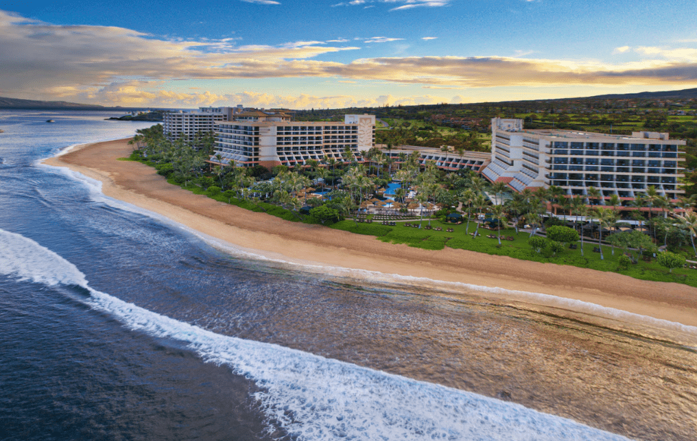beach view of Marriott's Maui Ocean Club