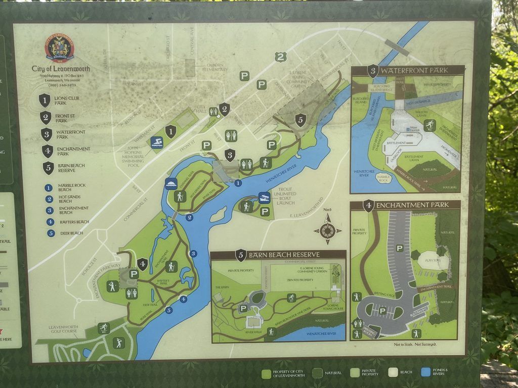 enchantment park map