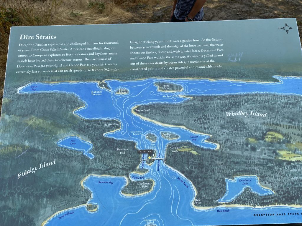 deception pass straits map

