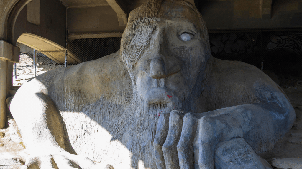 fremont troll in seattle